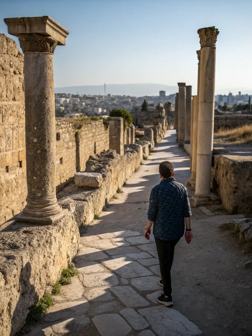Participants in a KARAVANA tour exploring historical sites and cultural landmarks, engaging in enriching discussions and learning about diverse traditions.